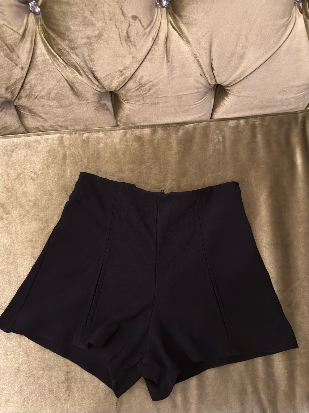 High-Waist Black Women’s Shorts